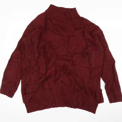 New Look Womens Purple   Pullover Jumper Size 12
