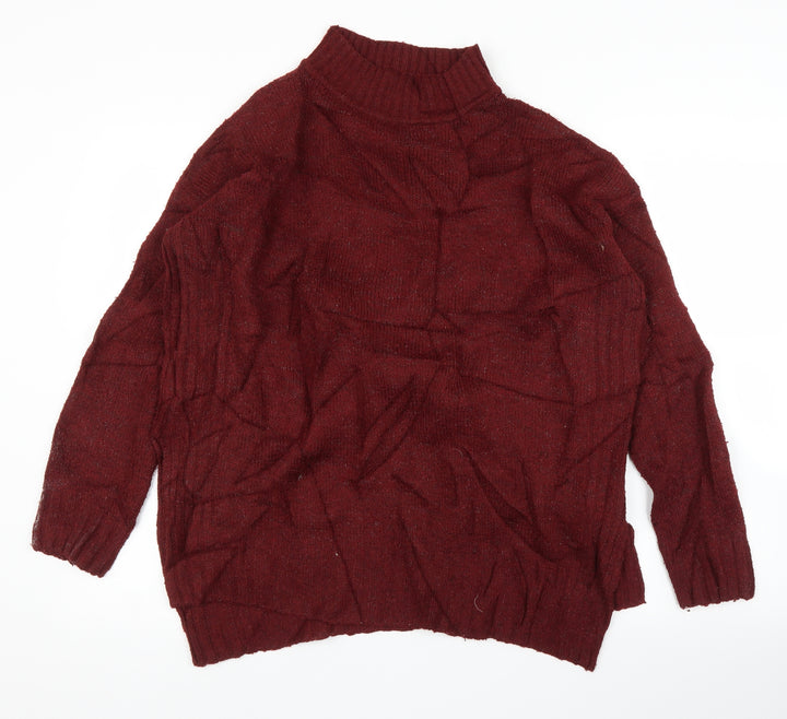 New Look Womens Purple   Pullover Jumper Size 12