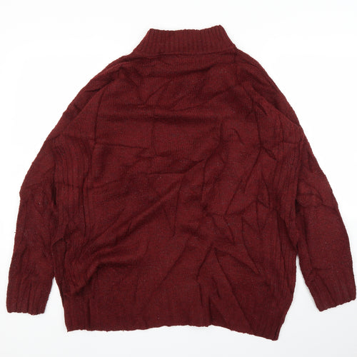 New Look Womens Purple   Pullover Jumper Size 12