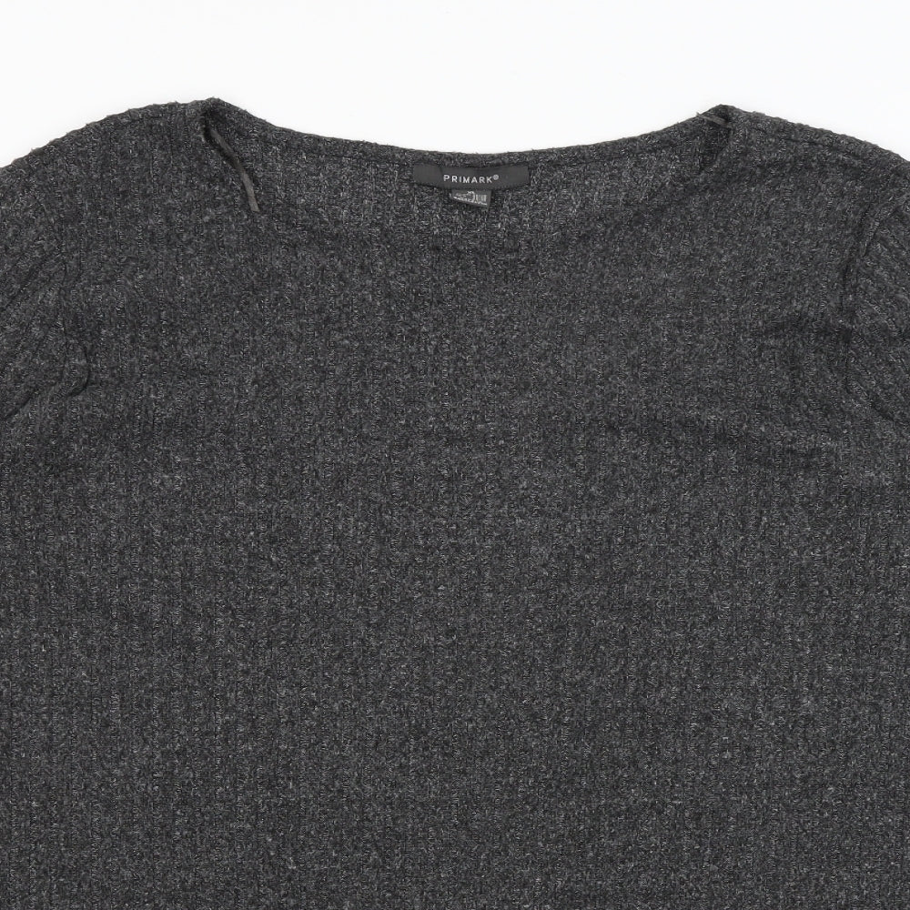 Primark Womens Grey   Pullover Jumper Size XL