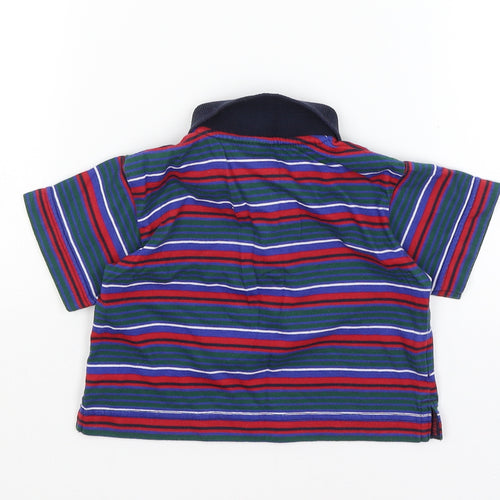 Ladybird Baby Green Striped  Basic T-Shirt Size 9-12 Months