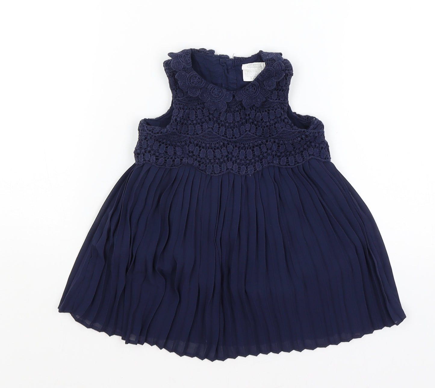 mamas & papas Baby Blue   Tutu Dress  Size 3-6 Months