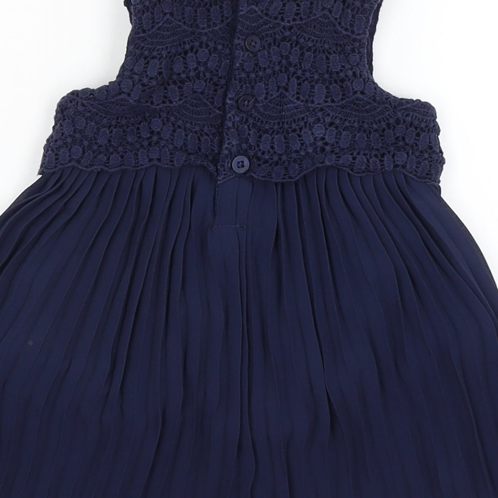 mamas & papas Baby Blue   Tutu Dress  Size 3-6 Months