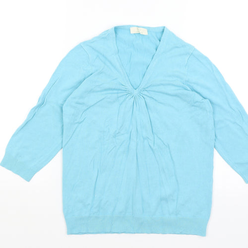 M&S Womens Blue   Pullover Jumper Size 12