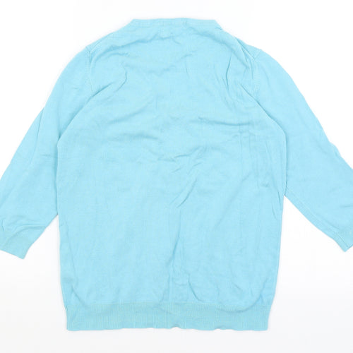 M&S Womens Blue   Pullover Jumper Size 12