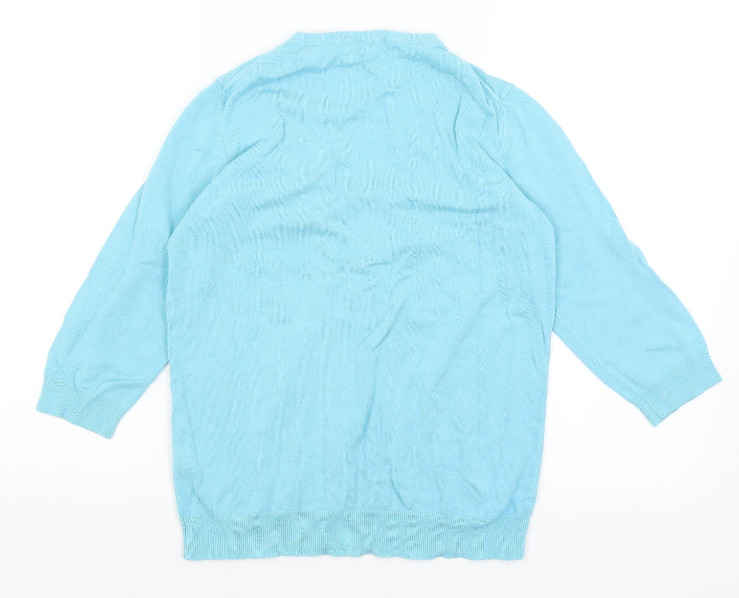 M&S Womens Blue   Pullover Jumper Size 12