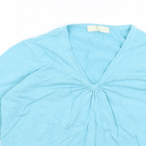M&S Womens Blue   Pullover Jumper Size 12