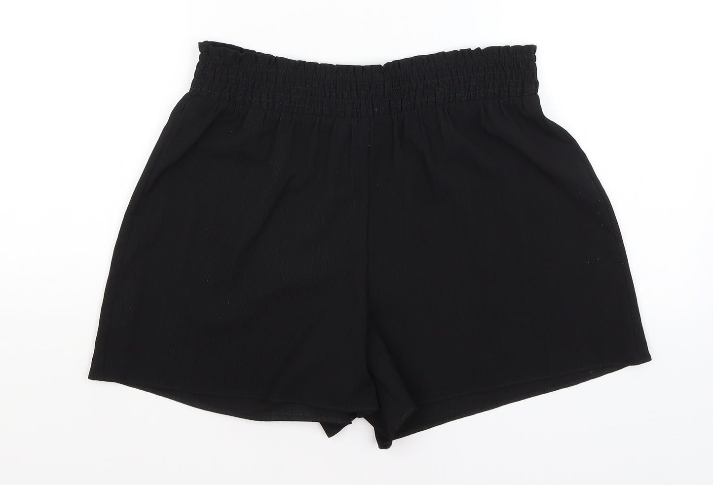 Papaya Womens Black   Hot Pants Shorts Size 10