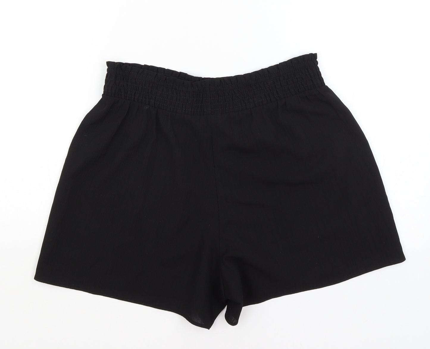 Papaya Womens Black   Hot Pants Shorts Size 10
