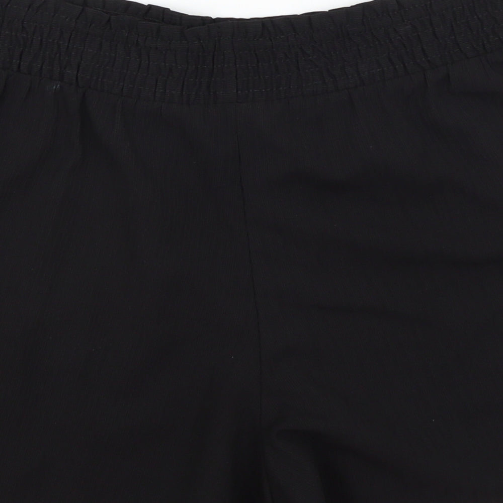 Papaya Womens Black   Hot Pants Shorts Size 10
