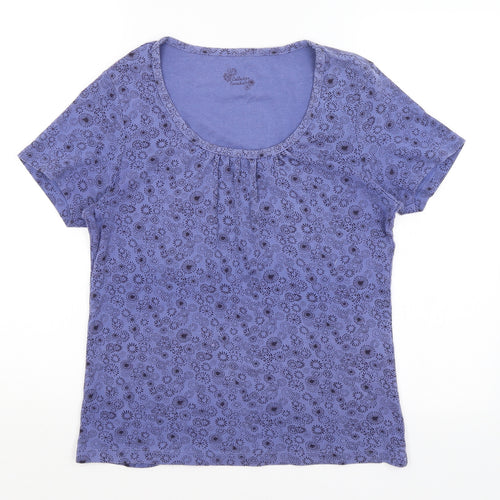 Debenhams Womens Purple   Basic T-Shirt Size 14