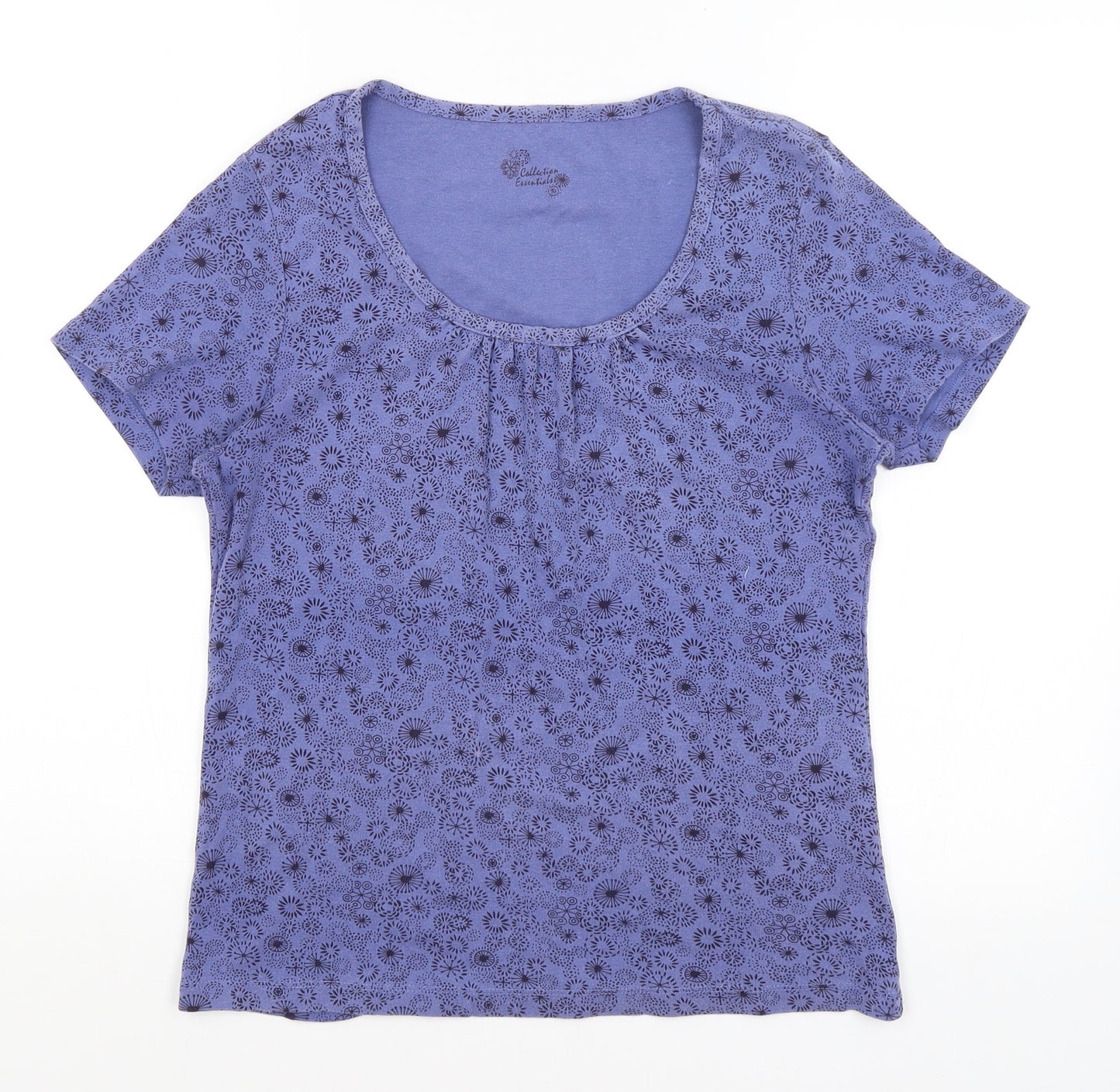 Debenhams Womens Purple   Basic T-Shirt Size 14