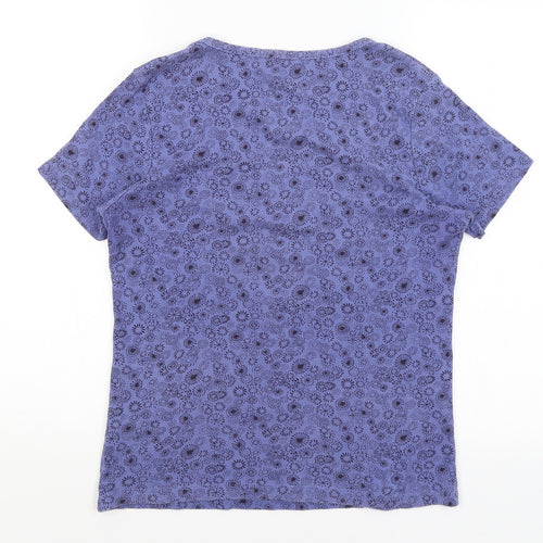 Debenhams Womens Purple   Basic T-Shirt Size 14