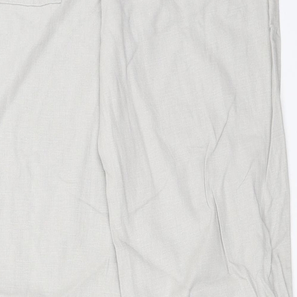 NEXT Womens Grey   Trousers  Size 8 L28 in