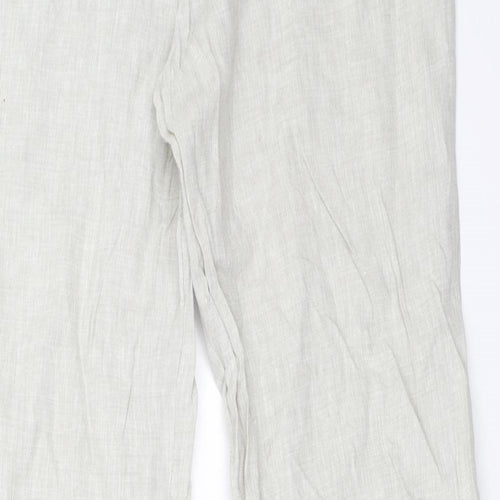 Monnari Womens Grey   Trousers  Size 42 L31 in