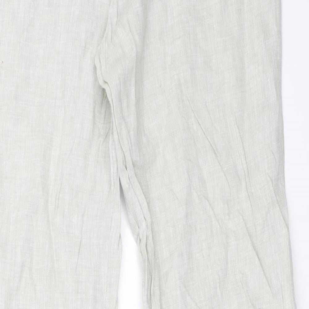 Monnari Womens Grey   Trousers  Size 42 L31 in