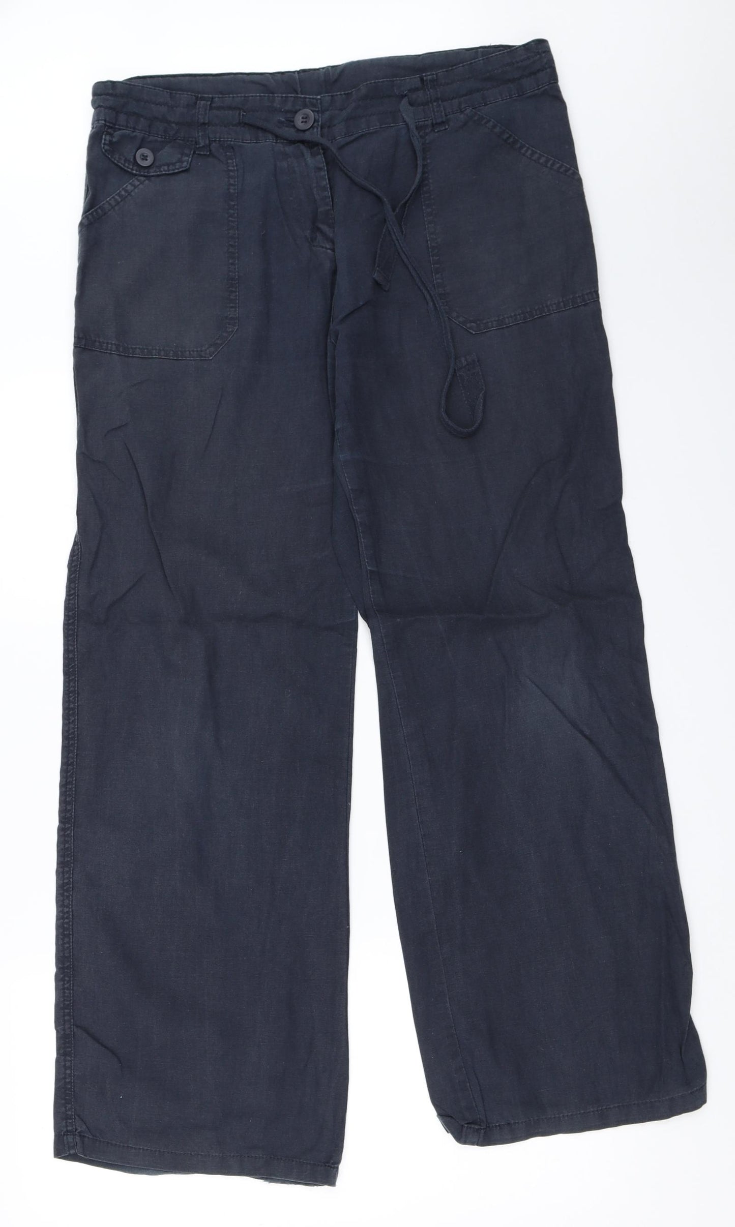 TU Womens Blue   Trousers  Size 14 L30 in
