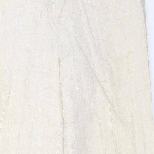 Marks and Spencer Womens Beige   Trousers  Size 14 L30 in