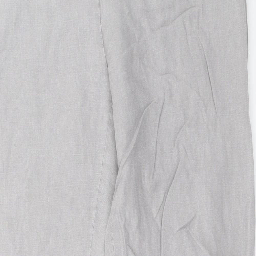 John Lewis Womens Grey   Trousers  Size 10 L31 in