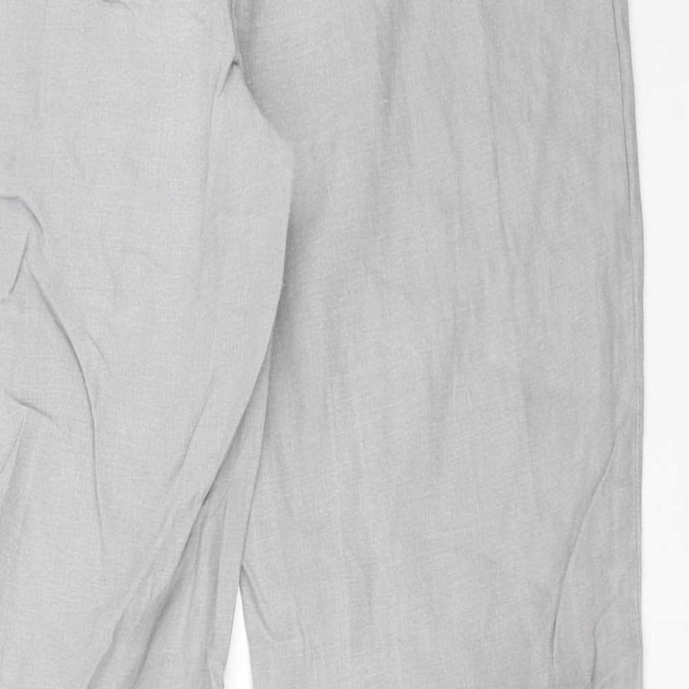 John Lewis Womens Grey   Trousers  Size 10 L31 in