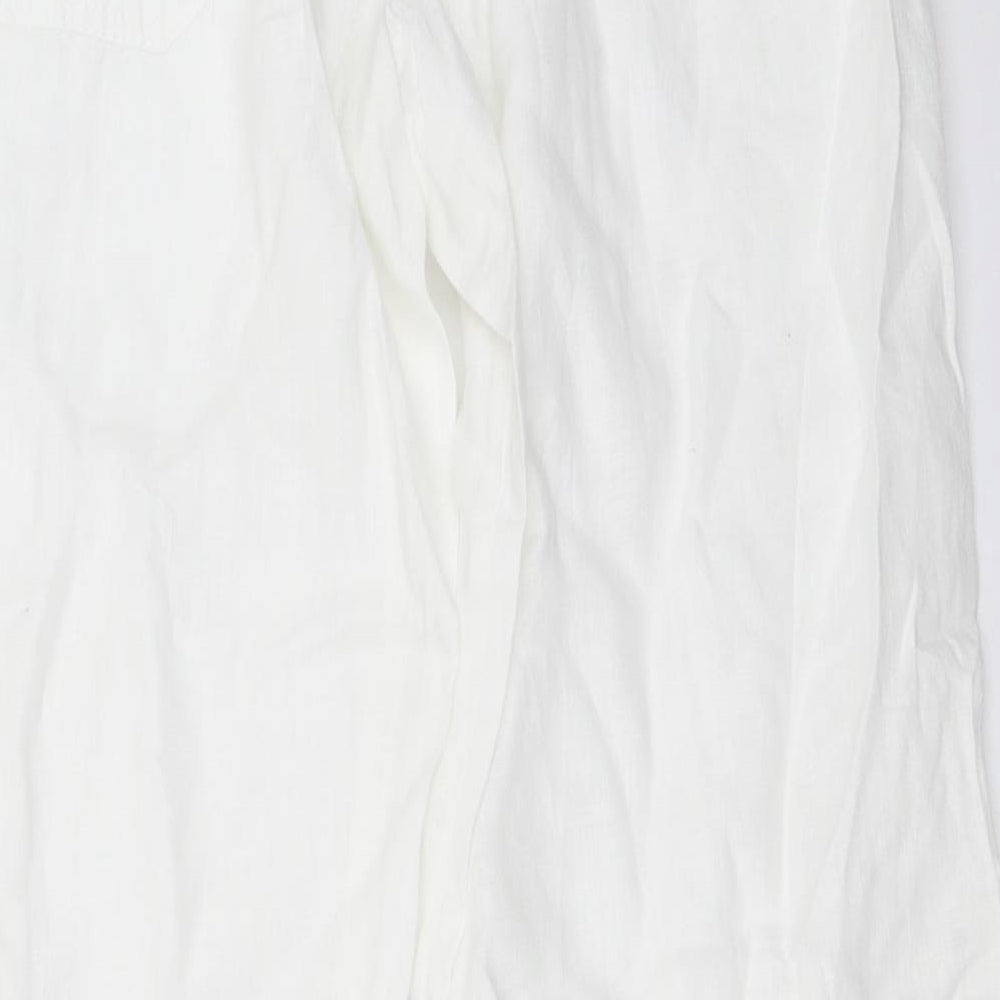 Atmosphere Womens White   Trousers  Size 12 L30.5 in
