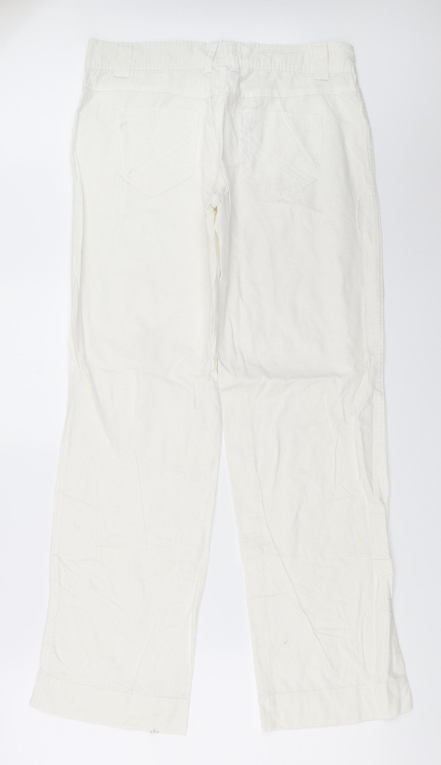 George Womens White   Trousers  Size 31 in L31 in