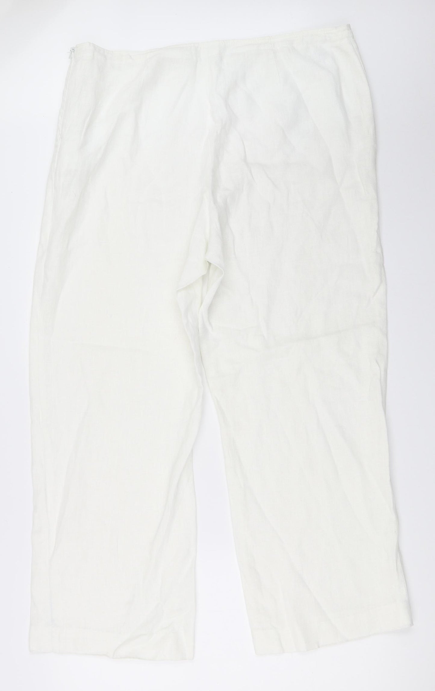 Country Casuals Womens White   Trousers  Size 16 L28 in
