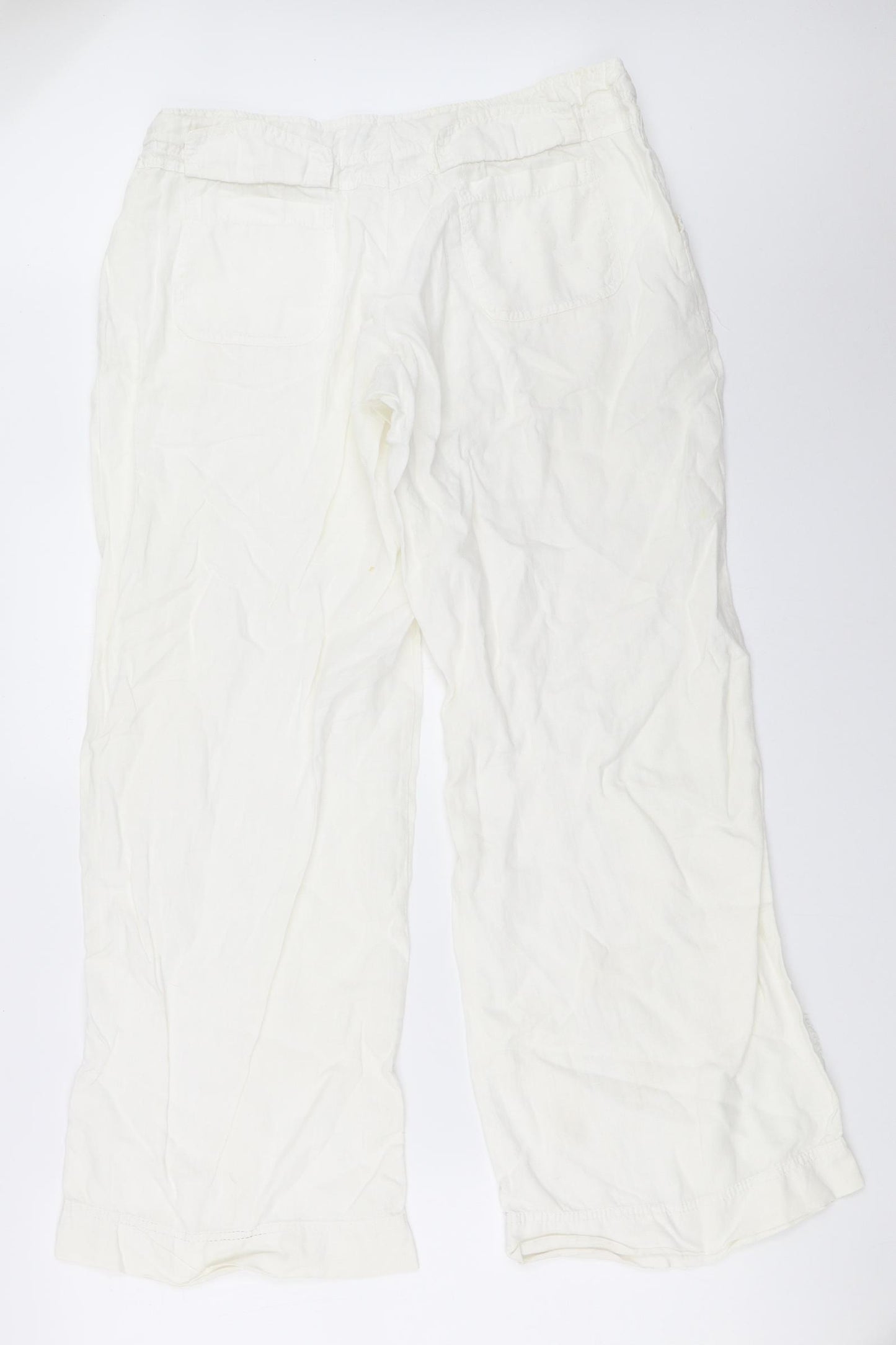 Atmosphere Womens White   Trousers  Size 12 L29.5 in