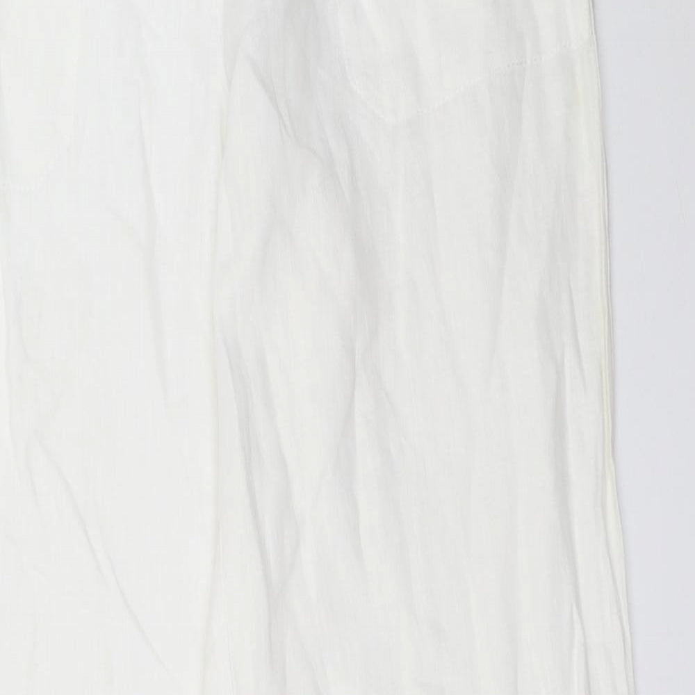 Mexx Womens White   Trousers  Size 12 L32 in