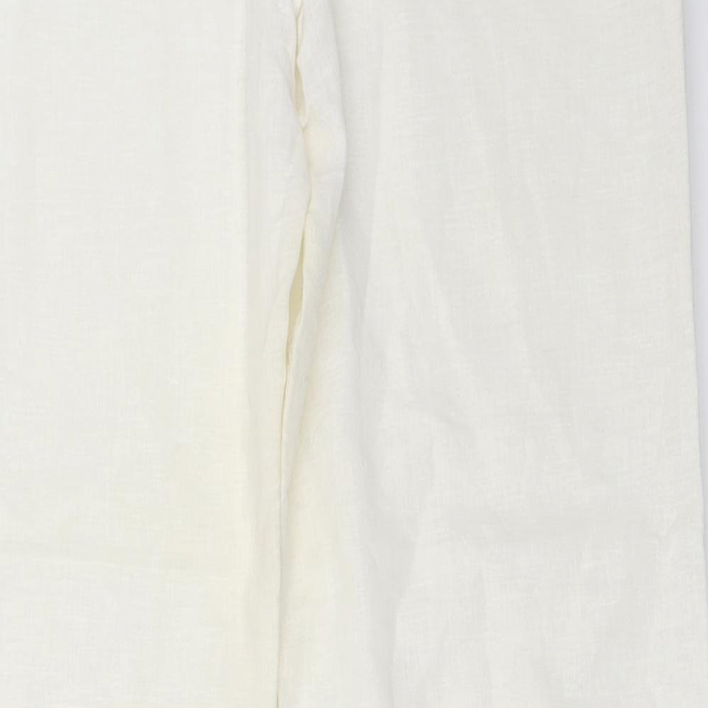 Atmosphere Womens White   Trousers  Size 14 L30 in