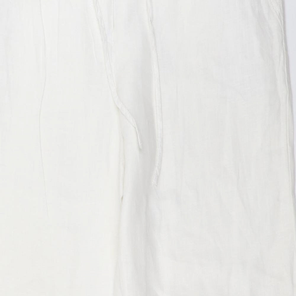 Maine New England Womens White   Trousers  Size 16 L29 in