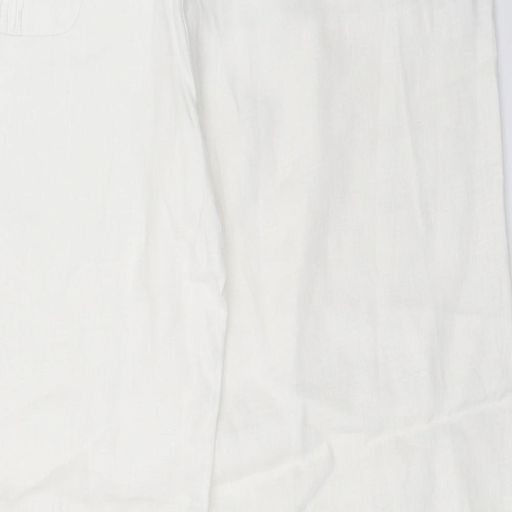 Maine New England Womens White   Trousers  Size 16 L29 in