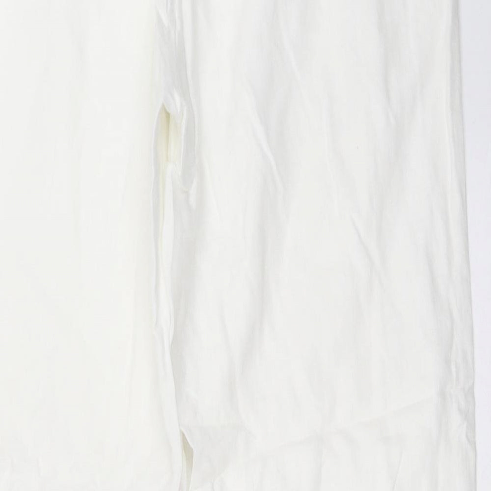 Minuet Womens White   Trousers  Size 14 L29 in