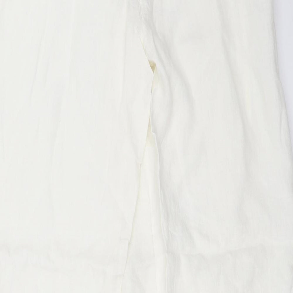 Cannisse Womens White   Trousers  Size 20 L33 in