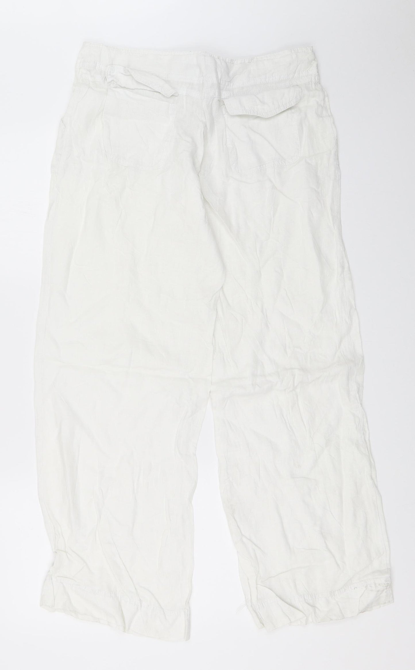 Atmosphere Womens White   Trousers  Size 8 L30 in