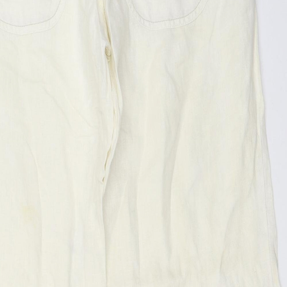 Atmosphere Womens White   Trousers  Size 12 L30 in