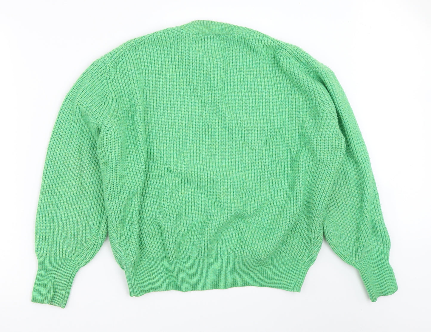 H&M Womens Green   Pullover Jumper Size S