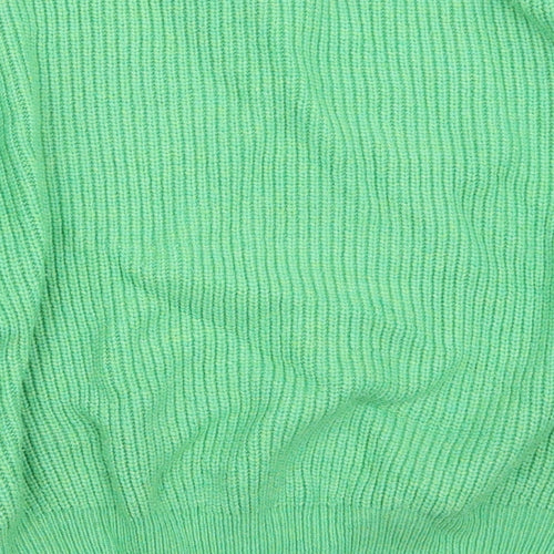 H&M Womens Green   Pullover Jumper Size S