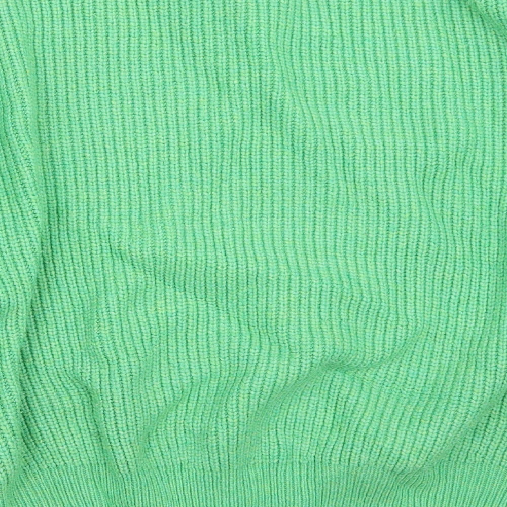 H&M Womens Green   Pullover Jumper Size S