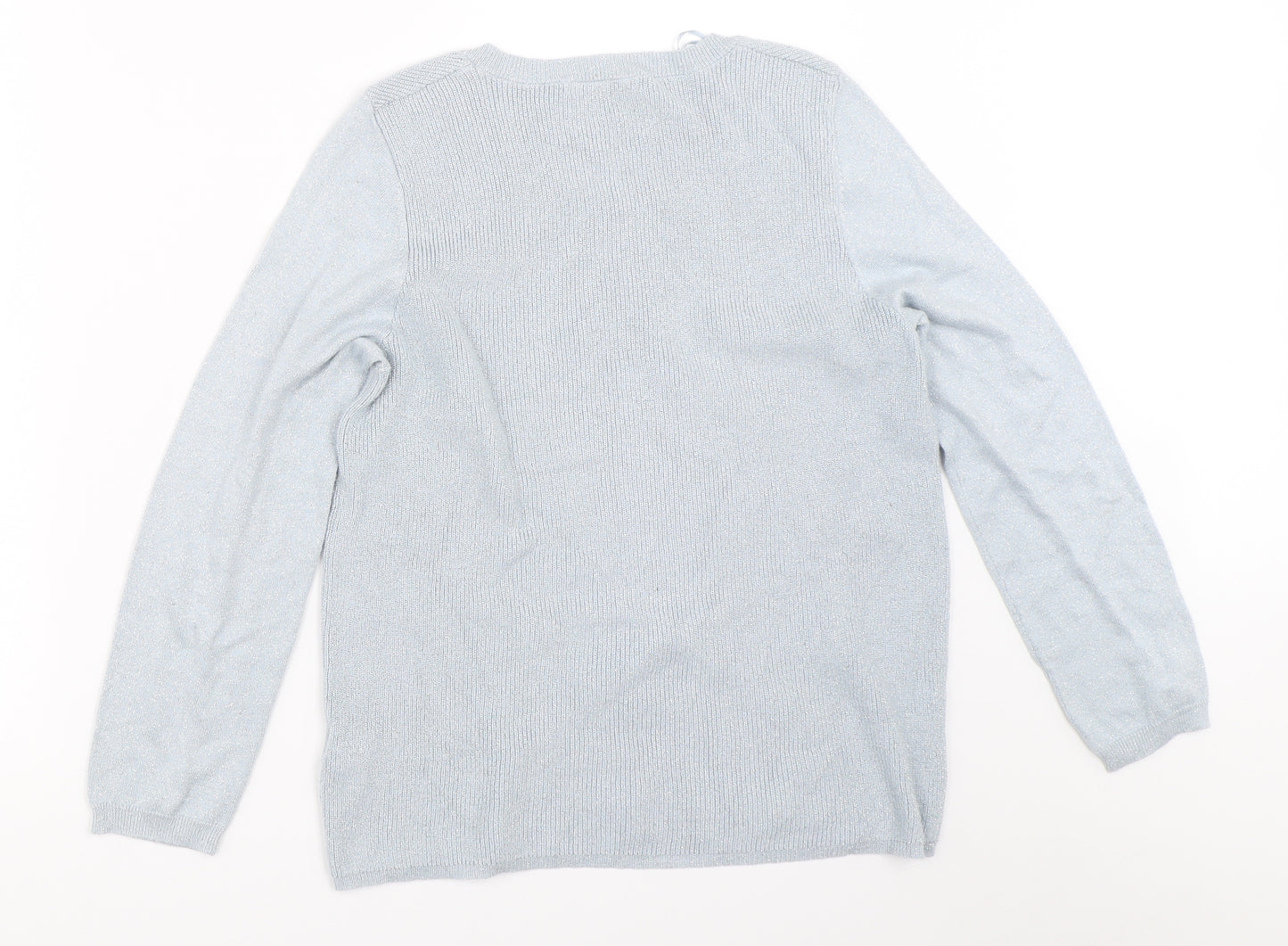 Marks and Spencer Womens Blue   Pullover Jumper Size 12