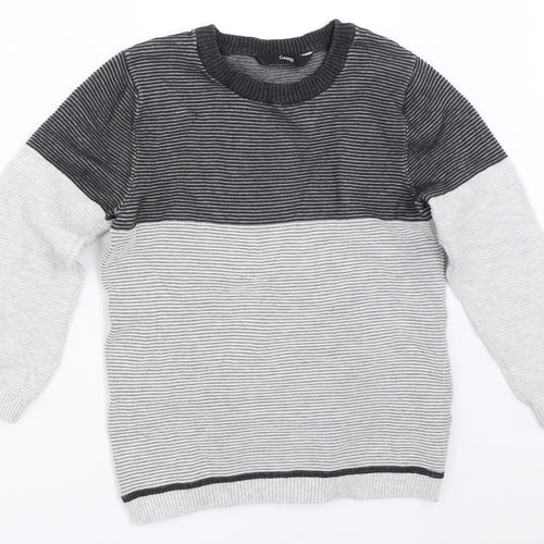 George Boys Grey   Pullover Jumper Size 8-9 Years