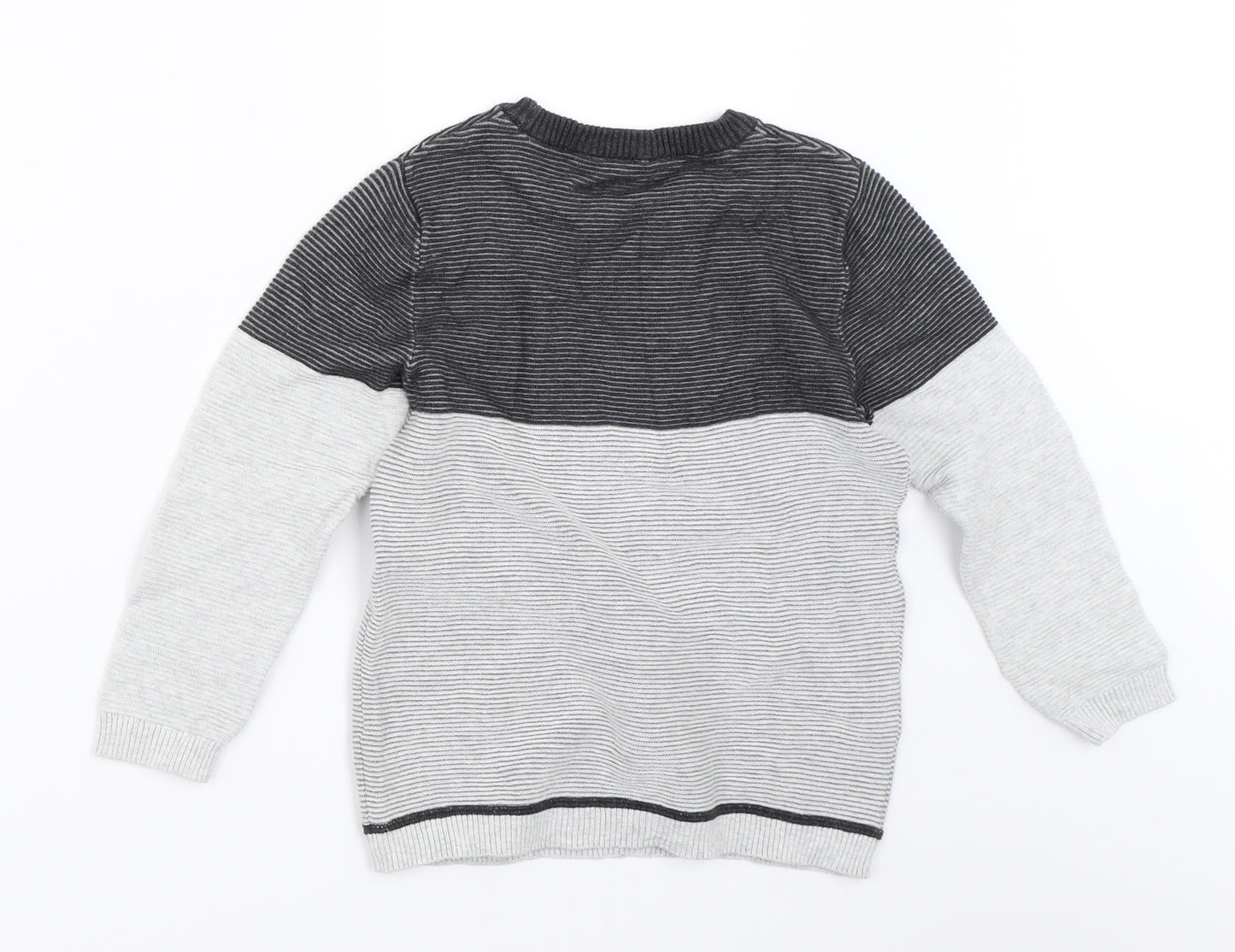 George Boys Grey   Pullover Jumper Size 8-9 Years