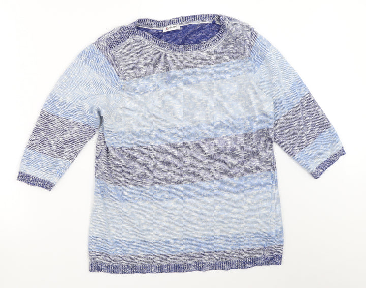 Damart Womens Blue Pullover Jumper Size 14