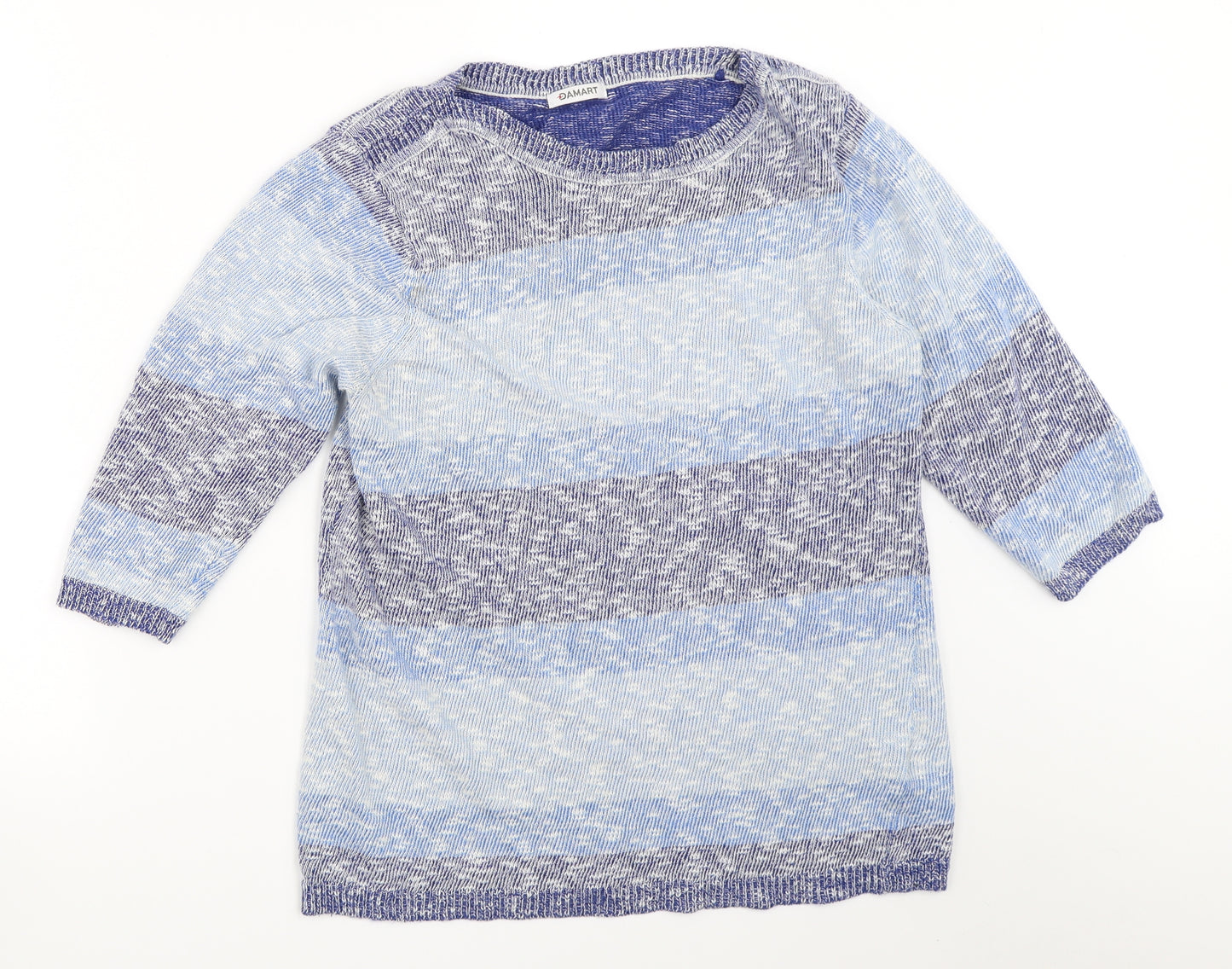 Damart Womens Blue   Pullover Jumper Size 14