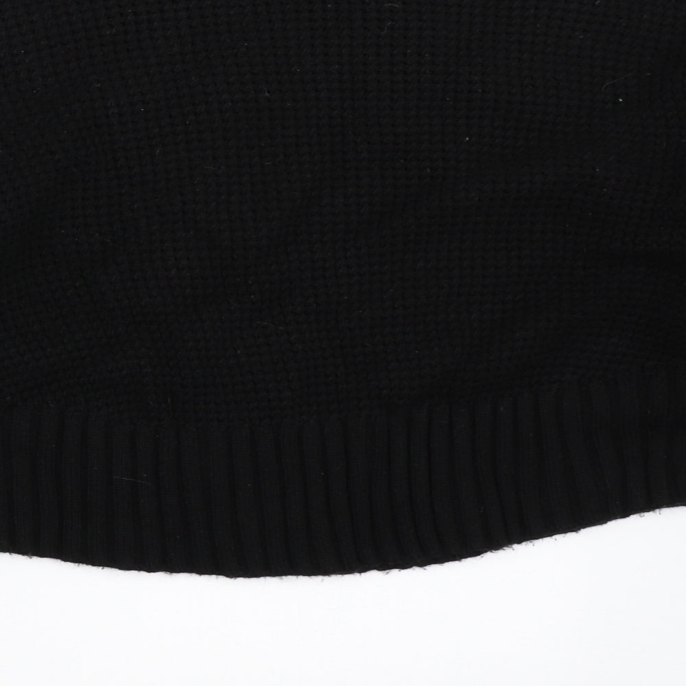 Topshop Womens Black   Pullover Jumper Size XS