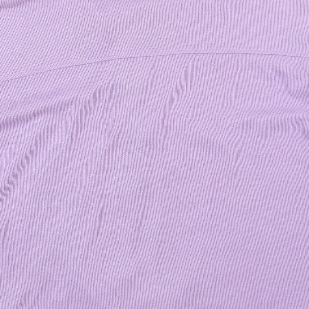 East Coast Womens Purple   Basic Button-Up Size 22