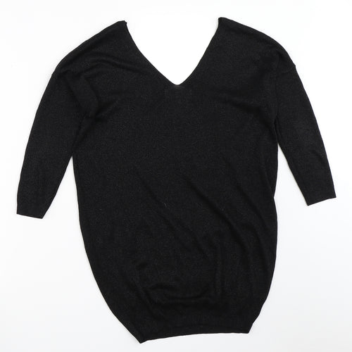 NEXT Womens Black   Pullover Jumper Size 10