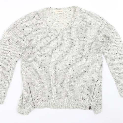 In Town Womens Grey   Pullover Jumper Size S