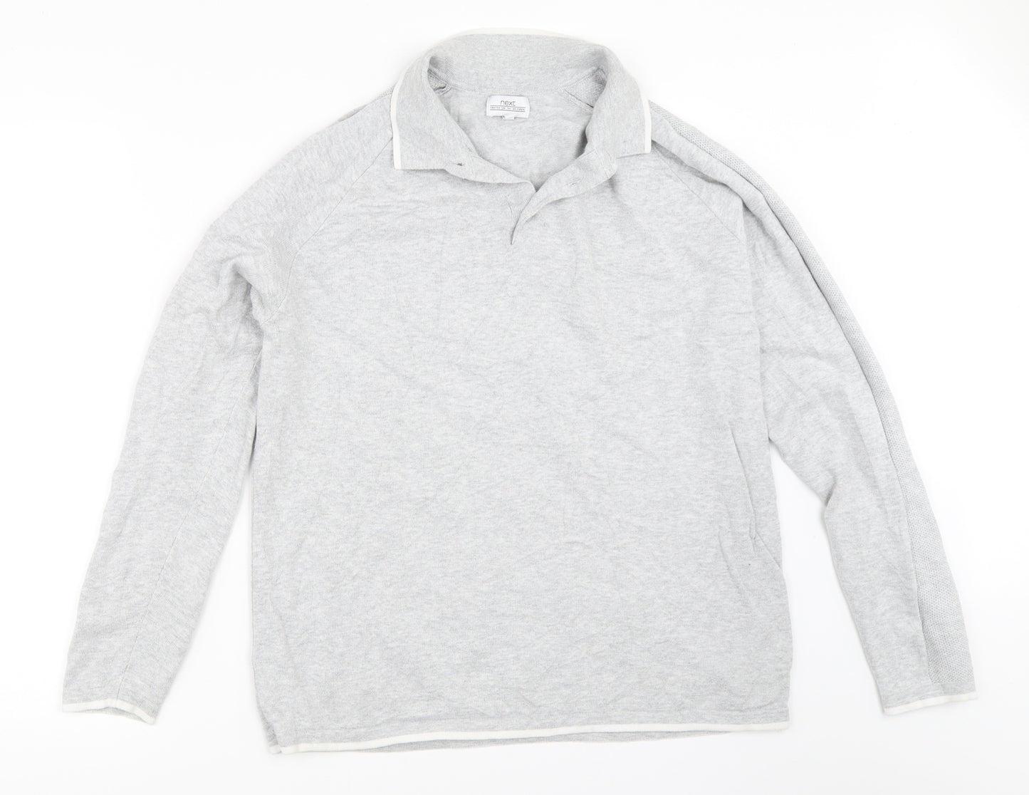 NEXT Mens Grey   Pullover Jumper Size L