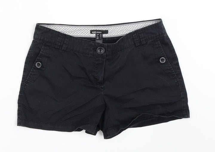 Mango Womens Black Hot Pants Shorts Size 40